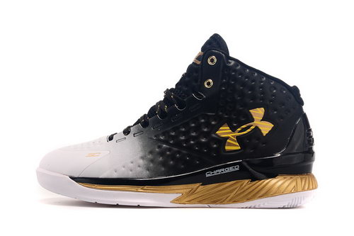 Mens Under Armour Curry One Gradient Black White Norway